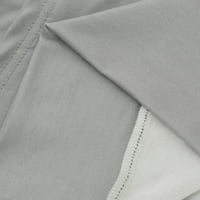 Duks za žene Trendy grafička modna žena dugih rukava jesenska majica tisak džepova s ​​kapuljačom bluza