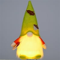 Gnomes ukrasi ukras ukras Pune punjene FESTI pčele sjaji plišani će igračka dekoracija