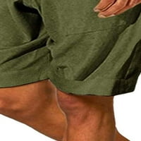Keeccty muške radne odjeće tanke pamučne posteljine kućne hlače