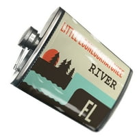 Flask USA Rivers Little Contonchatchee River - Florida