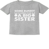 TStars Girls Uskršnje praznične majice Neki će Bunny biti velika sestra djeca sretne uskrsne majice