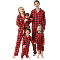 Usklađivanje porodice podudaranje božićne pidžame za spavanje kućna odjeća Xmas pjs, božićne pidžame