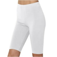 Binmer ženske kratke hlače joge gamaše fitness trčanje teretane dame čvrste sportske pantalone