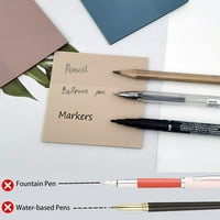 Podesite papir Marker Sticky Memo Pad Paper Mark Mark Page Marker