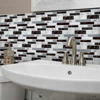 Gerich kuhinja kupaonica naljepnice za zidne pločice imitacija mramora 20 * PVC vodootporan