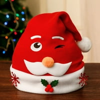 YoHome božićni crtani rogovi Santa Claus snjegovic šešir sretan božićni dekor za