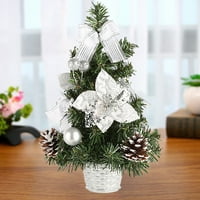 Jiaroswwei božićno stablo umjetno 3D šareno DIY Sjajno malene pomoćne potrepštine Xmas Tree