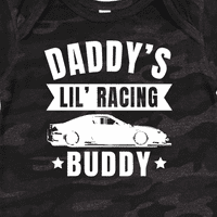 Inktastični daddys lil Racing Buddy Daft Baby Boy ili Baby Girl BodySuit