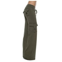 Corashan Casual pantalone za žene modne ženske sopstvene kultivacije, džepovi elastične trake hlače