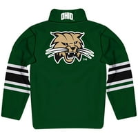 Toddler Green Ohio Bobcats Quarter-Zip jakna