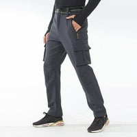 Entyinea muške esencijalne dukseve pamučne elastične wirth hlače sa džepovima a 3xl