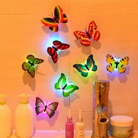 Zidne naljepnice Leptir LED svjetla Zidne naljepnice 3D ukras kuće