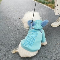 jiaroswwei štenadna odjeća ugodna drži topli povremeni kućni ljubimac za toplu odjeću HOUPY kostim