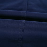 Simoidni muški kaputi i jakne - jesenska zimska odjeća čista boja prozračna plus pranje jakne blue xxl