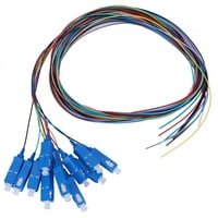 12-jezgra jednokrevetna vlakna, čvrsta keramička jezgra stabilna vlakna pigtail kabela, optički komunikacijski