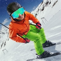 Binpure Ski Sunčana naočala, višenamjenska anti-magla za zaštitu očiju Stripes ispit za ispis dvostrukih