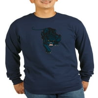 Cafepress - Sleek Panther - tamna majica s dugim rukavima