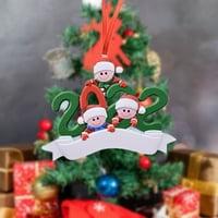 KISKICK CARTION CRTSKOG CHISTSKOG OTVORENJA - Ukrasna smola Xmas Tree Viseći dekor sa svečanim osjećajem, idealno za Božić