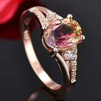 Do 65% popusta na AMLBB prstenove za žene Prirodno kamenje Bridal vjenčani prsten za angažman ličnosti