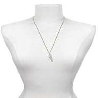 Delight nakit silvertone Matthew 5: Infinity znak Silvertone Najbolji prijatelji Forever Bar Charm ogrlica,