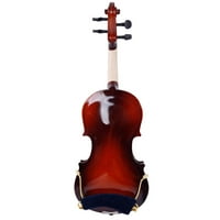 Canddidliike akustične setove za violinu s fiddle futrolom, lukom, rosinom, žicama, tunerom, mirovanjem