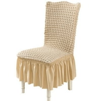 Awdenio ponude Bubble Plaid Stretch Trgobljena stolica prekrivači sklizne kosti sa suknjem poklopca