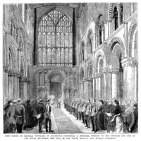 Robert Napier. N1st Baron Napier iz Magdale. Britanski vojnik. Lord Napier otkrio memorijalni prozor u Rochester katedrali na