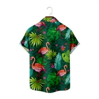 Summer Hawaiian Special Teme T ~ Majice za žene Slim sa džepom vrhovima za muškarca