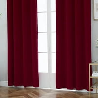 zanimanje zastori [paneli] Elegantne toplotne izolirane zavjese za spavaću sobu, dnevni boravak, veliki prozor