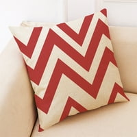 Knqrhpse jastuk poklopci kućni dekor jastuk Crveni geometrijski bacanje jastučni jastučni jastuk navlaka jastučnica