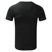 Advoicd majice za muškarce casual mišićni okrugli rezervoar za vrata Torpini karoserija Slana majica Bazni sloj Slim Fit majice za muškarce