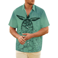 Muške košulje kratkih rukava s majicom majica Ocean Airbes Ispiši havajske majice Ljetna kuća za odmor