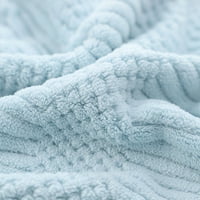 PRINXY ručnik za ručnik visoke gustoće poliester brokatske koralne vune Wearp pleteni bobulorni mekani