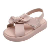 Lijepe casual sandale slatke non kliznu plažu Bowknot Baby Girls cipele ružičaste