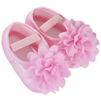 yinguo pk elastična šetnja dječja dječja šifonska band cipele cvjetna dječja djevojka za bebe cipele ružičasta 11
