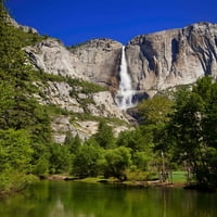 Kalifornija, Yosemite Nacionalni park Yosemite pada i Merced River Landscape Credit As: Dennis Flaherty
