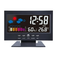 Desktop LED Vremenska prognoza Clock Početna Digitalni prikaz Kalendar Budilica Višenamjenski sat Veliki