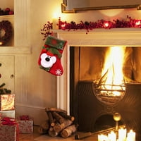 Božićni ukrasi kuhinjski poklon čarape torba za torbu poklon čarape božićne božićne ukrase Mali bombonski