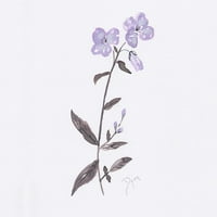 Lavender Wildflowers II plakat Print by Beverly Dyer BDSQ076B
