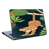 Kompatibilan s MacBook Pro Case Telefonom, Jungle-Theme-majmun-tigar - Case Silikonska zaštitna za teen