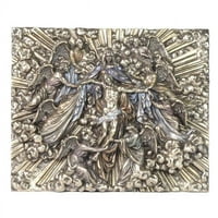 Veronese Design WU75877A Madona koja ima Isusa sa anđelima zidnom plaketom
