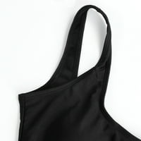 Jedna elastična rezana odijela kupaće kostime s niskim kupanje visokih ženskih kupaćih kostimi Tankinis