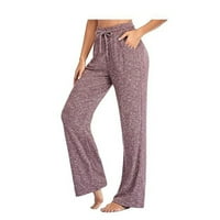 Ženske hlače visokog struka Yoga pantalone za dizanje Hlače za žene za žene rastezanje joge gamaše