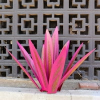 Eastshop Metal Biljka izvrsava ne-izblijed višebojna metalna umjetnost tekila kaktus skulptura za vrt