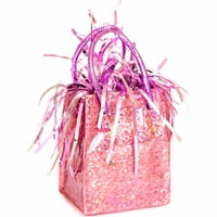 Poklon torba u obliku balona, ​​ružičasta, 1ct