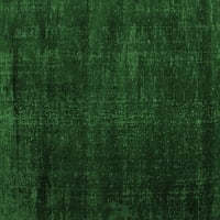 Ahgly Company Zatvoreni pravokutnik Oriental Emerald Green Moderne prostirke, 4 '6 '