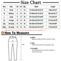 Funicet hlače za žene plus veličine casual dečko hlače elastične struine pantalone za struk s struk-bootcut Wide-noga dugačke hlače