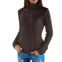 Ženski pulover Dukseri ženske lagane pulover Duksere Ljeto Udobne kafe XL