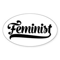 Cafepress - feministička naljepnica - naljepnica