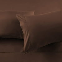 Broj nit Egipatski pamučni četverodni lim za krevet postavljen duboki džep Veličina Queen Color